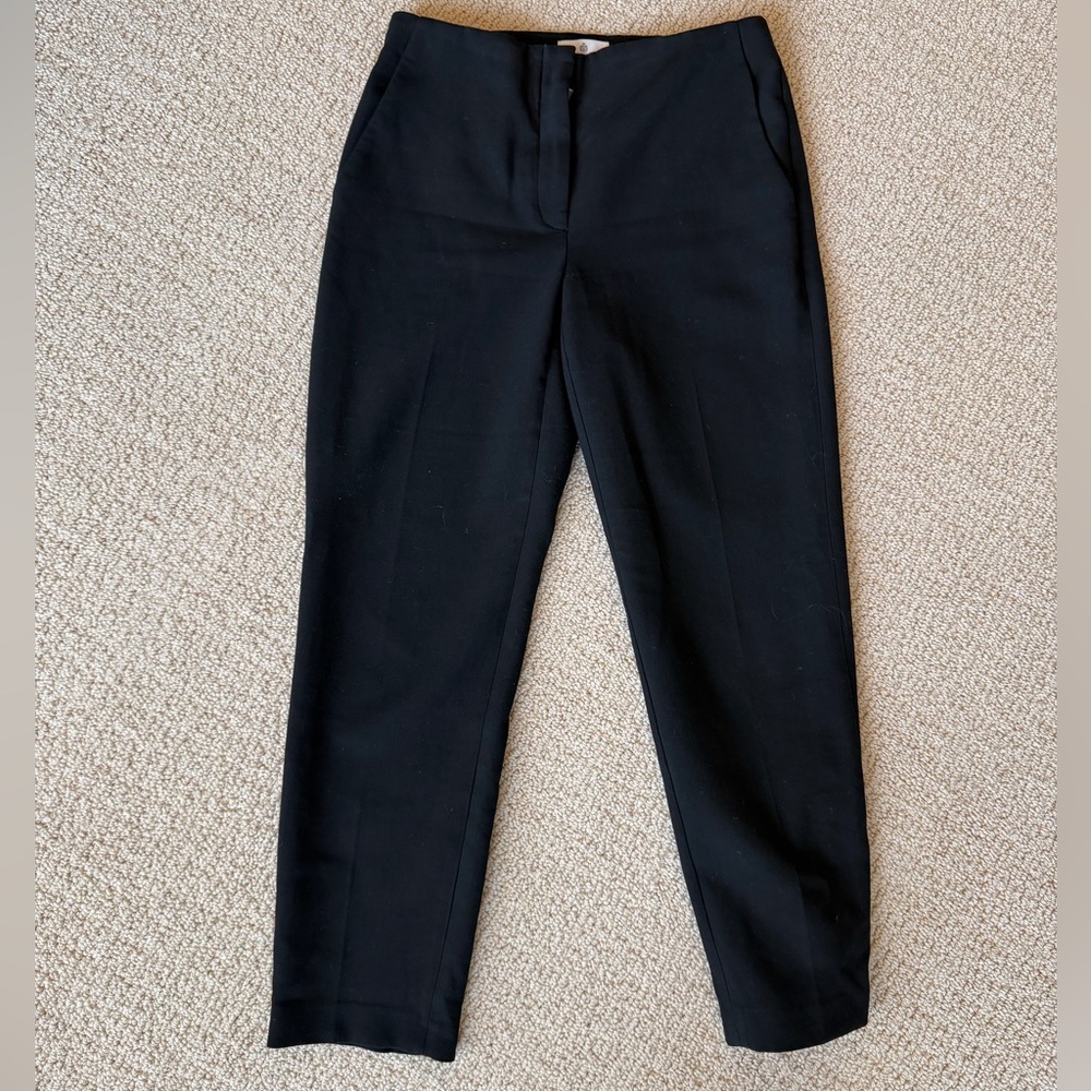 Babaton Black Slim Tapered Dress Pants